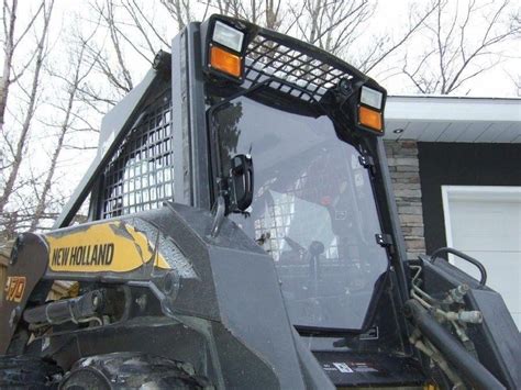 new holland skid steer front door|aftermarket skid steer doors.